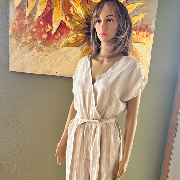 AEO Striped Pant Jumpsuit - Picture 14 of 16